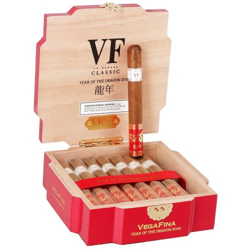 VegaFina Year of the Dragon 2024 Long Magnum 6 3/4 * 54, Box of 16