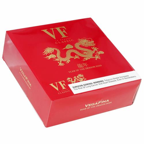 VegaFina Year of the Dragon 2024 Long Magnum 6 3/4 * 54, Box of 16