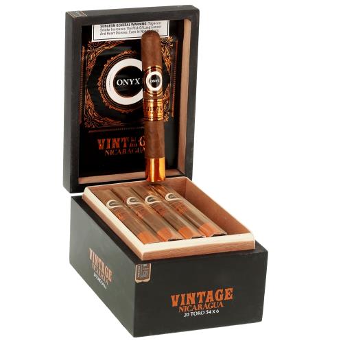 Onyx Vintage Nicaragua Toro 6  * 54, Box of 20