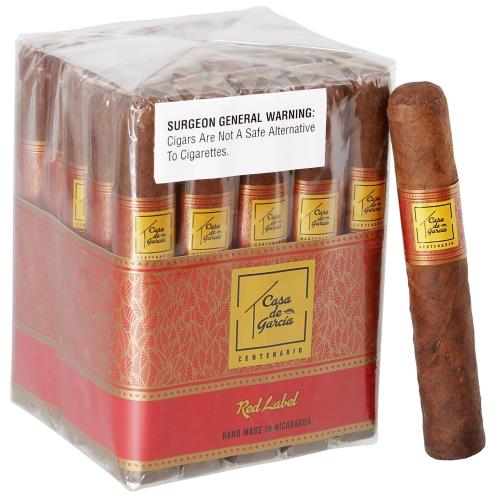 Casa de Garcia Centenario Red Label Robusto 5  * 50, Bundle of 25
