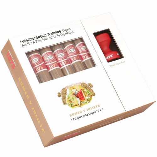 Romeo y Julieta 1875 6-Cigar Sampler with Cigar Rest