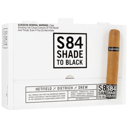 Blackened Cigars by Drew Estate S84 Shade to Black Robusto 5  * 50