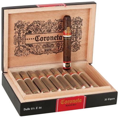 Crowned Heads Coroneta Maduro Duke 5 1/2 * 54, Box of 20