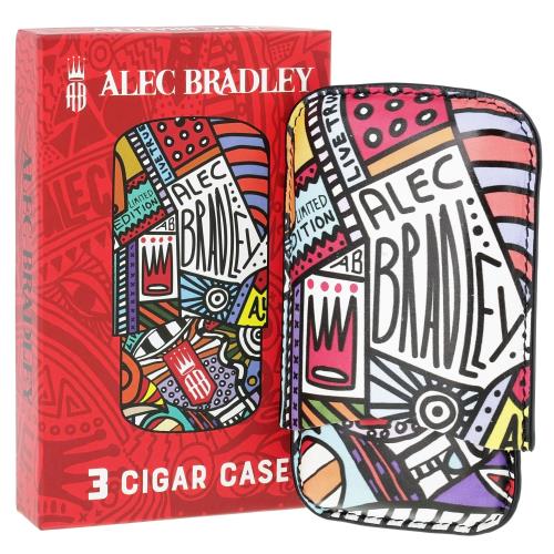 Alec Bradley Leather 3-Cigar Case