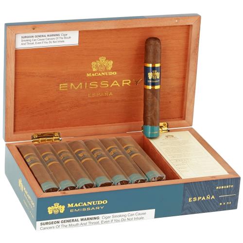 Macanudo Emissary Espana Robusto 5  * 52, Box of 16