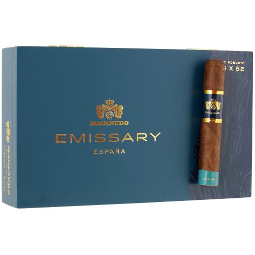 Macanudo Emissary Espana Robusto 5  * 52, Box of 16