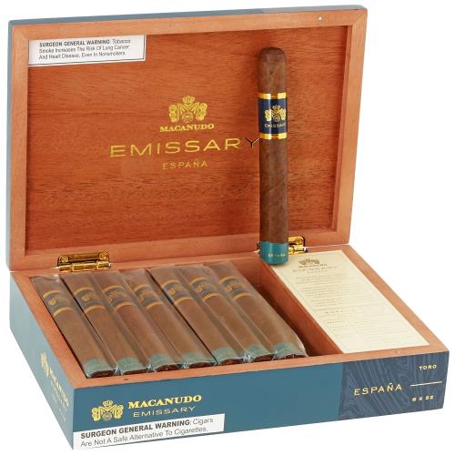 Macanudo Emissary Espana Toro 6  * 52, Box of 16