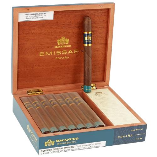 Macanudo Emissary Espana Churchill 7  * 48, Box of 16
