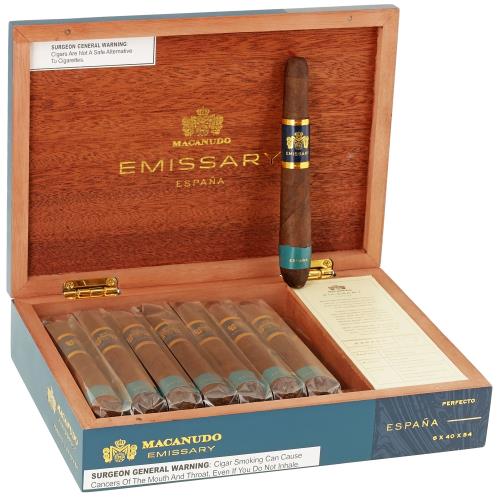 Macanudo Emissary Espana Perfecto 6  * 40/54, Box of 16