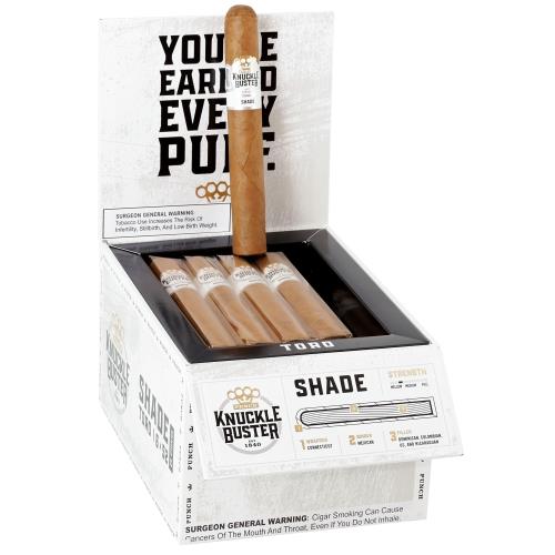 Punch Knuckle Buster Shade Toro 6  * 52, Box of 25