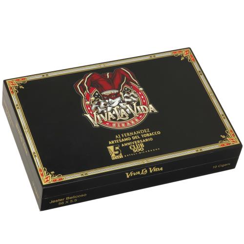 Viva La Vida 5th Anniversary Jester Belicoso 5 1/2 * 56