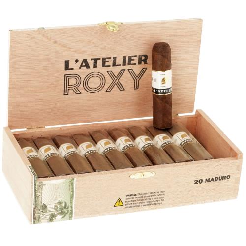 L Atelier Roxy Petit Robusto Maduro 3 1/2 * 50, Box of 20