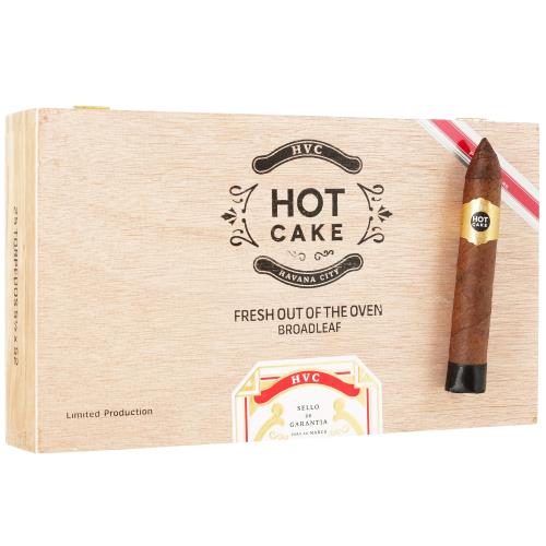 HVC Hot Cake Broadleaf Torpedo 5 1/2 * 52, Box of 25