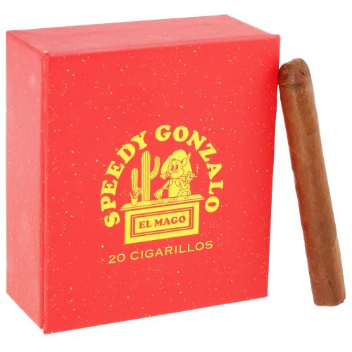 El Mago Speedy Gonzalo Cigarillos 3 3/4 * 32, Box of 20