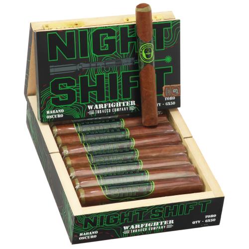 Warfighter Night Shift Toro 6  * 50, Box of 20