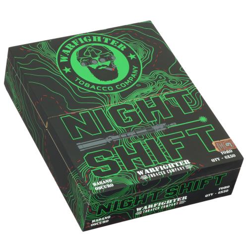 Warfighter Night Shift Toro 6  * 50, Box of 20