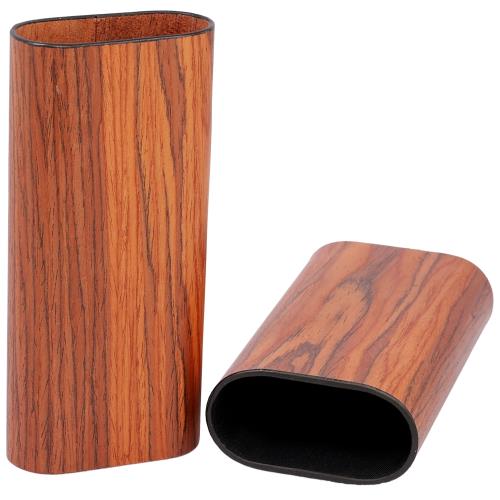 Visol Timber 3-Cigar Cherry Wood Case