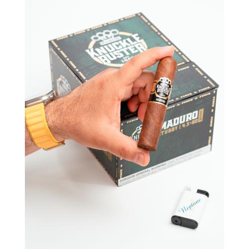 Punch Knuckle Buster Maduro Stubby 4 1/2 * 60, Box of 20