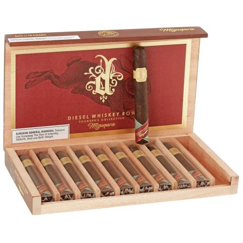 Diesel Whiskey Row Founder s Collection Mizunara Toro 6  * 52, Box of 10