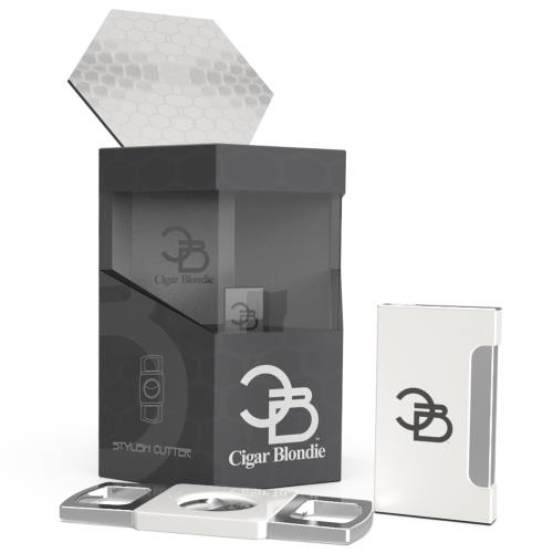 Cigar Blondie Lighter and Cutter Set