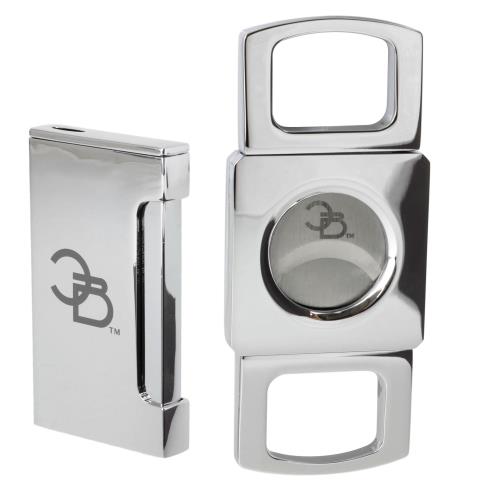 Cigar Blondie Lighter and Cutter Set
