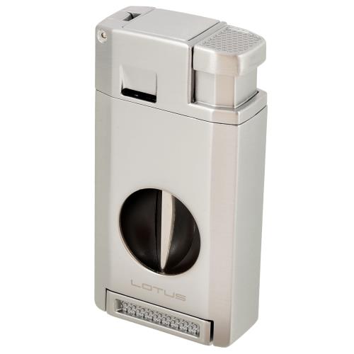 Lotus Excalibur Double Torch Lighter with V-Cutter