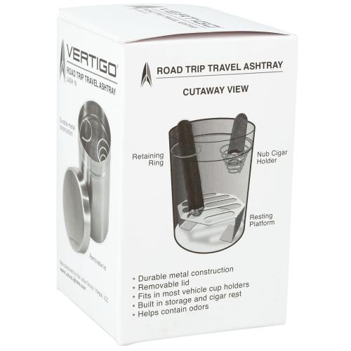 Lotus Metal Road Trip Travel Ashtray