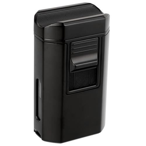 Cutlass V-Cut Table Lighter with Punch, Black Matte