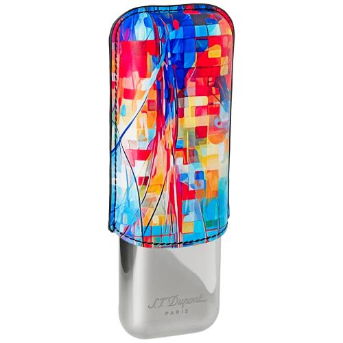 S.T. Dupont 2-Cigar Case Graff'ty Collection