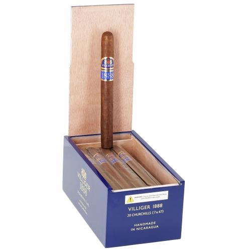 Villiger 1888 Nicaragua Churchill 7  * 47, Box of 20