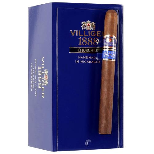 Villiger 1888 Nicaragua Churchill 7  * 47, Box of 20