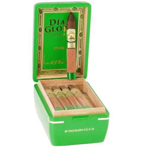 AJ Fernandez Dias de Gloria Brazil Figurado 6 1/2 * 52, Box of 20
