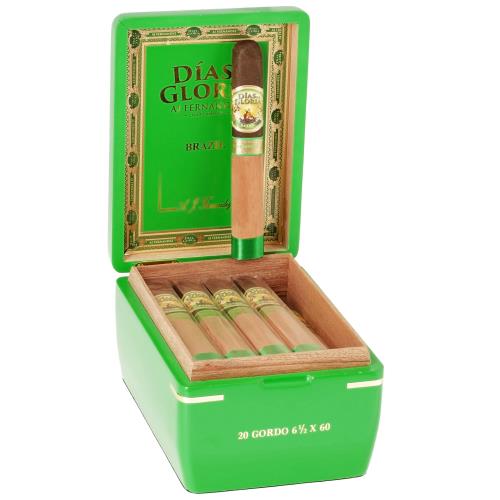 AJ Fernandez Dias de Gloria Brazil Gordo 6 1/2 * 60, Box of 20