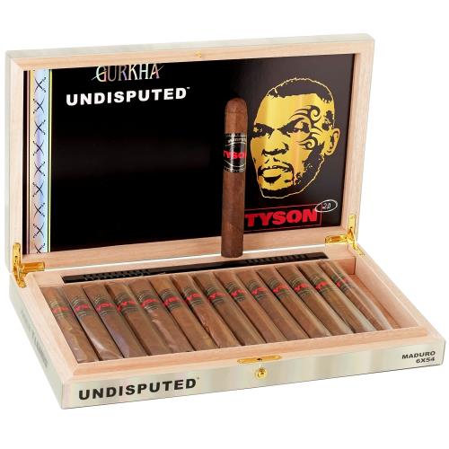 Gurkha Tyson 2.0 Undisputed Maduro Toro Gordo 6  * 54, Box of 15