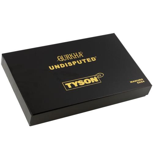 Gurkha Tyson 2.0 Undisputed Maduro Toro Gordo 6  * 54, Box of 15