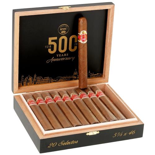 HVC 500 Years Anniversary Selectos 5 5/8 * 46, Box of 20