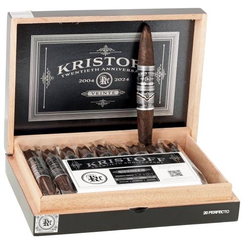 Kristoff Veinte 20th Anniversary Perfecto 6 1/2 * 60, Box of 20