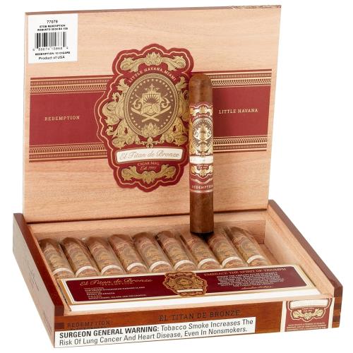 El Titan de Bronze Redemption Robusto 5  * 50, Box of 10