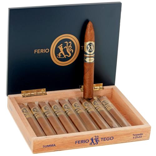 Ferio Tego Summa Torpedo 6 1/4 * 52, Box of 10