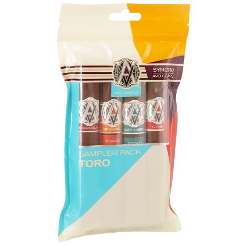 AVO Syncro Toro Selection 4-Cigar Sampler Fresh Pack