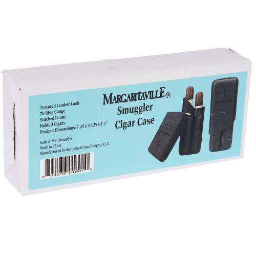 Margaritaville Smuggler 2-Cigar Leather Case