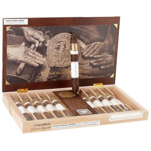 La Gloria Cubana Gran Legado Figurado 7 3/4 * 62, Box of 10