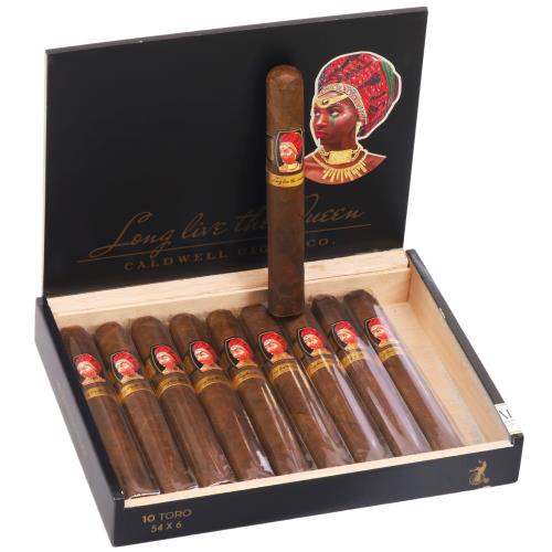 Caldwell Long Live The Queen Maduro Queen s Chalice 6  * 54, Box of 10