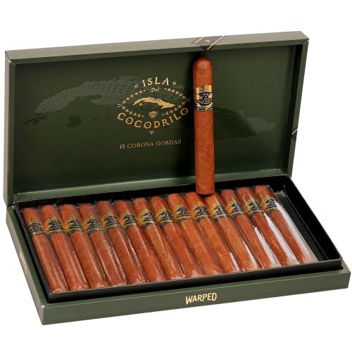 Warped Isla del Cocodrilo Corona Gorda 5 5/8 * 46, Box of 15