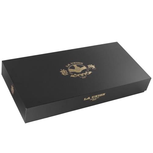 La Union Prominente Especial Black Humidor with Xikar Cutter