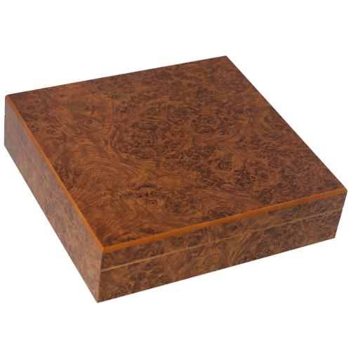 Humidor Supreme 20-Cigar Traveler Humidor, Burl
