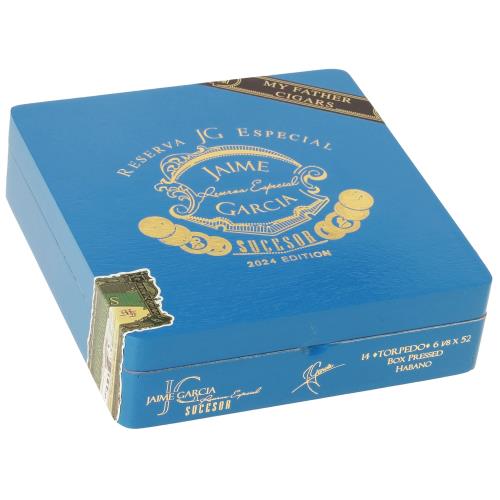 Jaime Garcia Reserva Especial Sucesor LE 2024 Torpedo 6 1/8 * 52, Box of 14