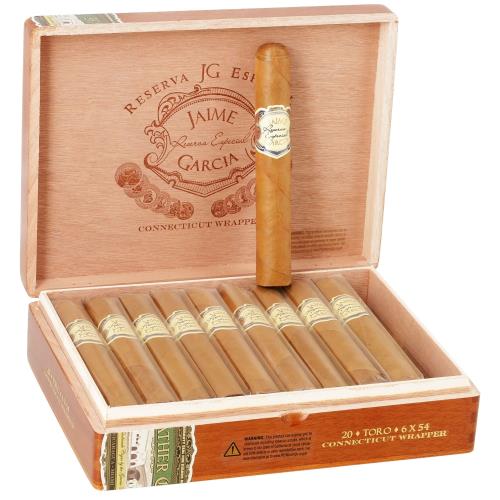 Jaime Garcia Reserva Especial Connecticut Toro 6  * 54, Box of 20