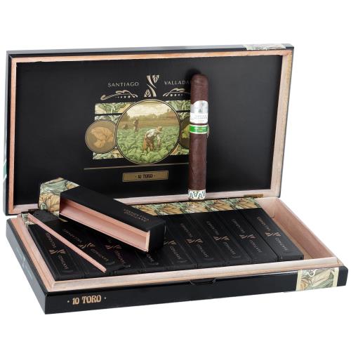 Santiago Valladares Habano Toro 6  * 52, Box of 10