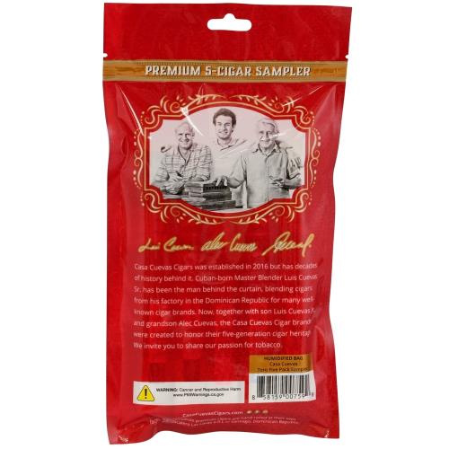 Casa Cuevas Premium Toro 5-Cigar Sampler